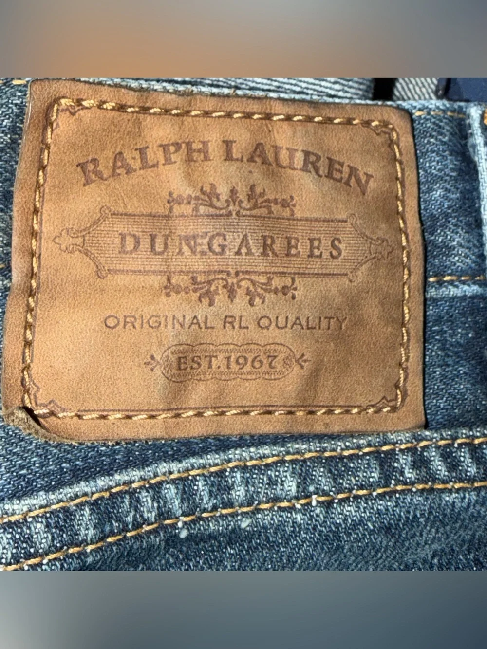 Ralph Lauren women's size 27 Dark Indigo Flare Jeans dungarees
